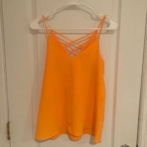 Never-Worn River Island Orange Tank Top